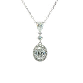 Lab Grown Diamond Drop Pendant
